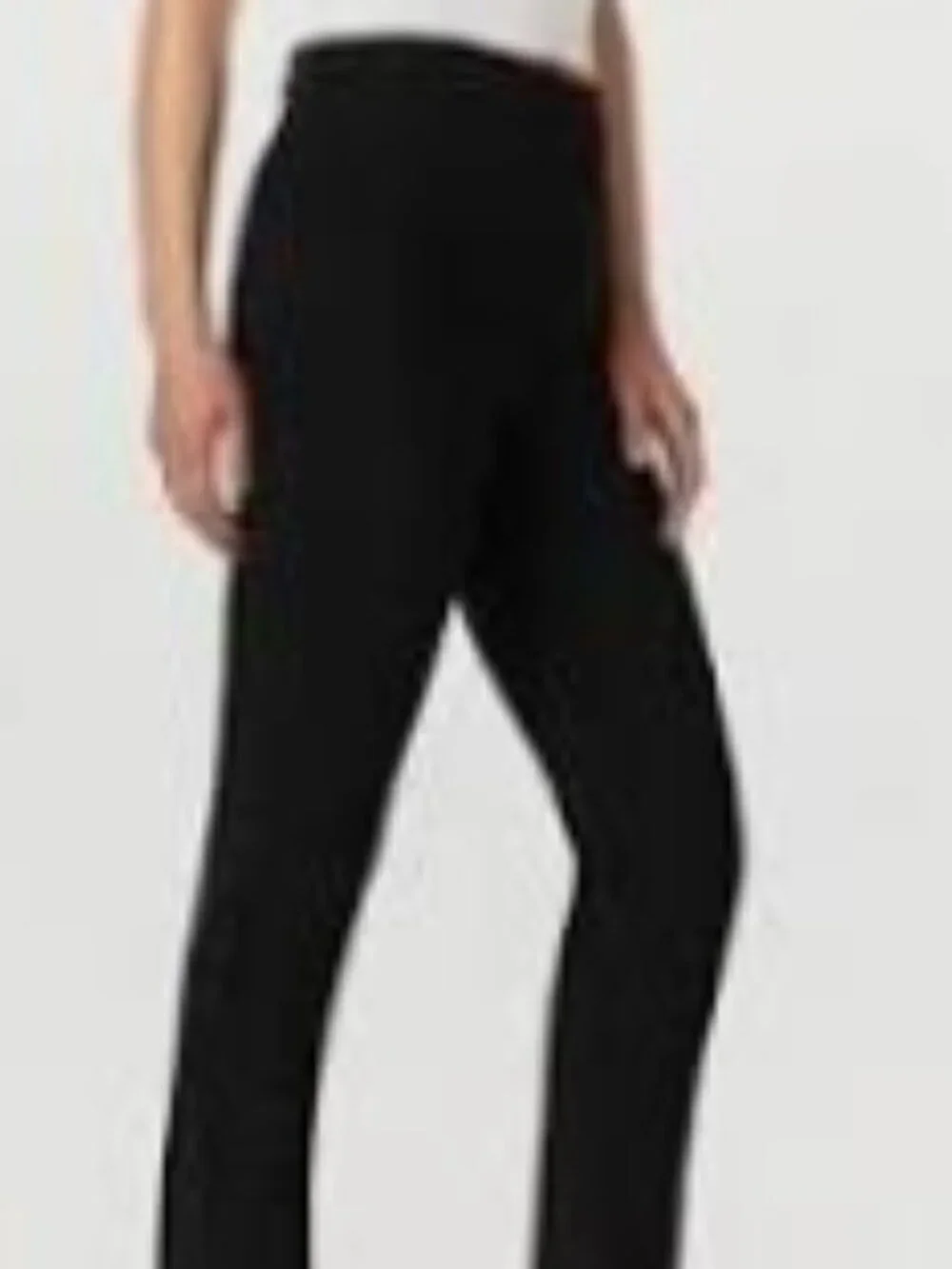 Quince Ultra-Stretch Ponte Straight leg  Pants Size Medium, Dk Brown